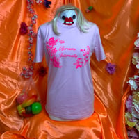 Image 2 of WAS €30 NOW €15!  Screams Internally Sustainable Tees- Cotton Pink