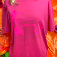 Image 1 of WAS €30 NOW €15!  Screams Internally Sustainable Tees- Pink Punch
