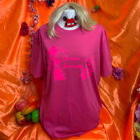 Image 2 of WAS €30 NOW €15!  Screams Internally Sustainable Tees- Pink Punch