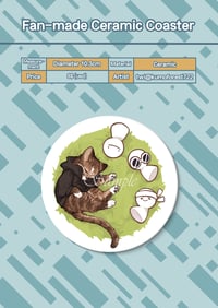 [Ready-Stock] Fan-made Dream Team Ceramic Coaster