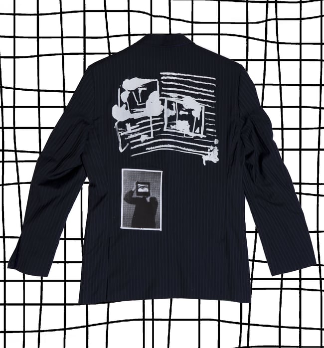 SMALL PATCH PIN STRIPE