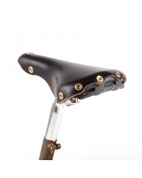 Image 2 of BERTHOUD Leather Saddle Agnel black