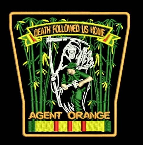 Image of Agent Orange Death Followed Us Home patch