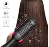 Hot air hair dryer brush