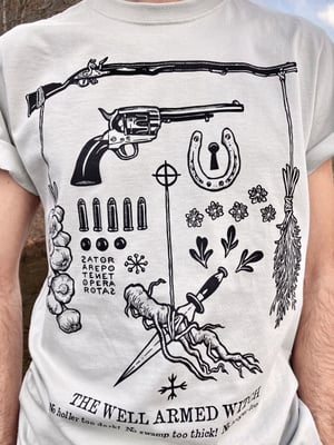 Image of WELL-ARMED WITCH [limited-edition organic T]