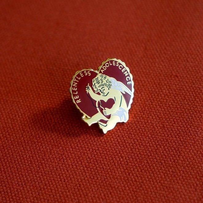 Image of Stay Home Club x AF - Relentless Adolescence Enamel Pin