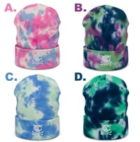 Image 1 of Tie-Dye "Machinist" Beanie