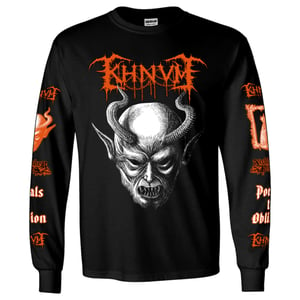 Image of KHNVM - LONGSLEEVE HEAD / BAPTIZED BY FATHER BEFOULED 