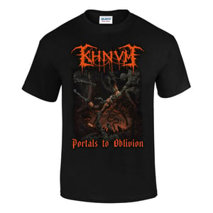 Image of KHNVM - Portals to Oblivion Albumart Shirt