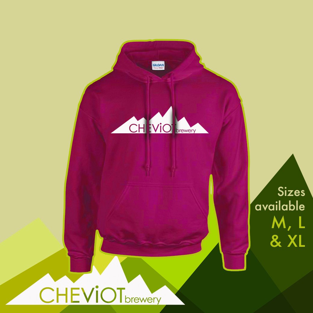 Image of Hoodie - Pink - Cheviot Brewery Hoodie