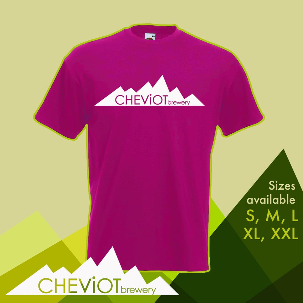 Image of T-shirt - Pink Cheviot Brewery T-shirt