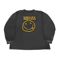 Image 1 of Nirvana 1992 'Nevermind: Smiley' Longsleeve T-Shirt