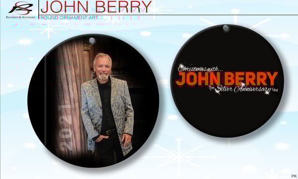 Image of 2021 Silver Anniversary Christmas Ornament