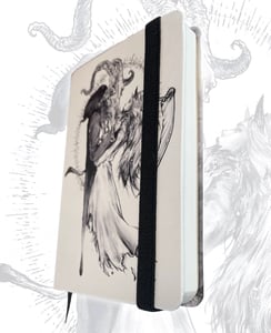 Image of "Kiss of Death" Leatherette Pocket Sketchbook