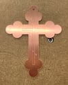 Solid Copper Cross
