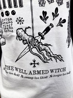 Image of WELL-ARMED WITCH [limited-edition organic T]