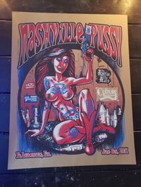 Nashville Pussy Gig Poster 2011