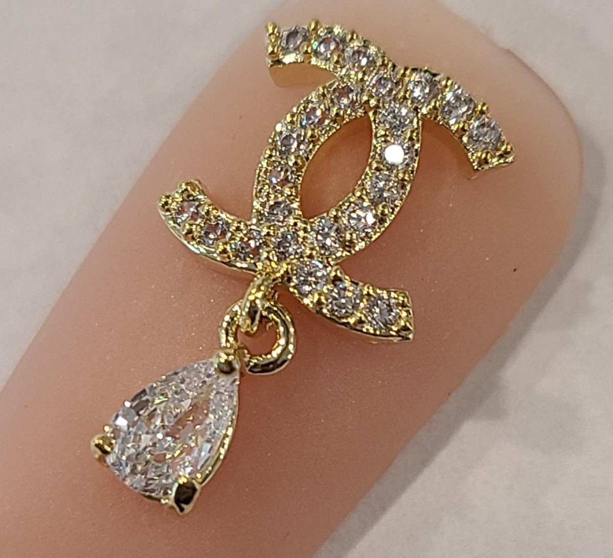 chanel charms for nails