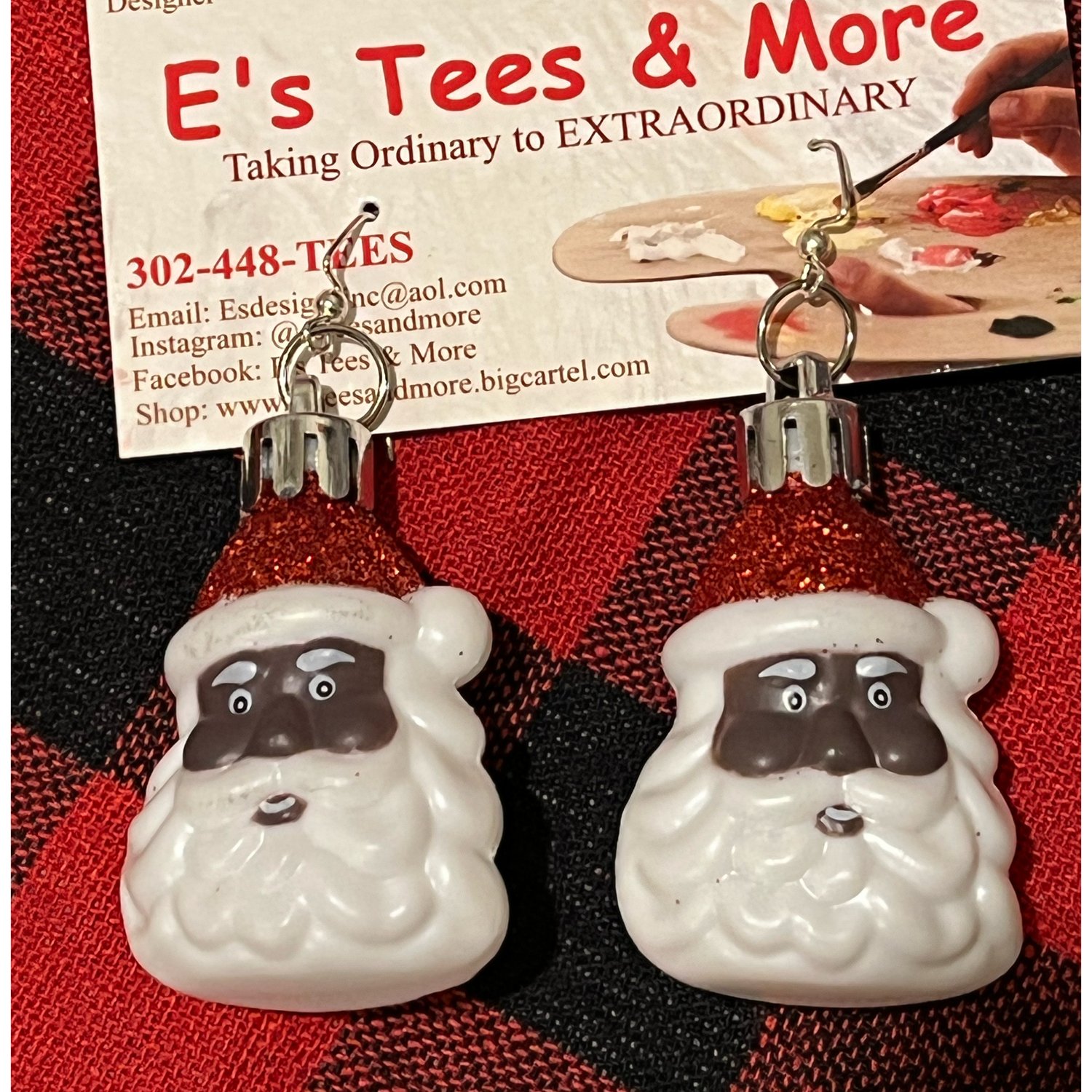 Image of The Brotha Claus Earrings 
