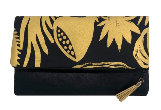Image of Indigenous Fabric Folded Clutch