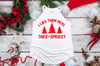 Thick & Sprucey Christmas Tri Rocker Tank-Solid Red