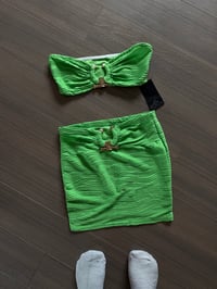 green two piece set (sz med)