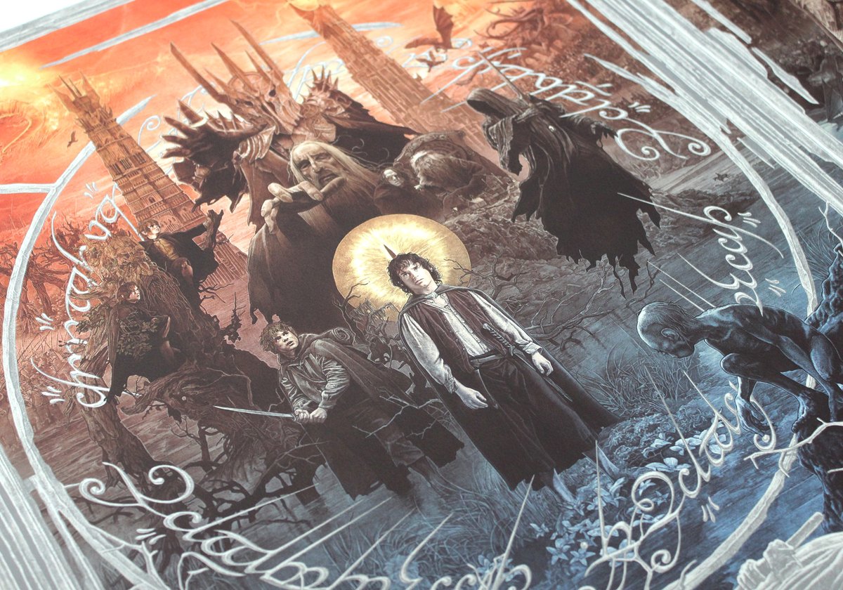 Image of Lord of the Rings Giclee