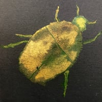 Charm painting- Scarab