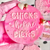 Chicks before Dicks - Raised Embosser