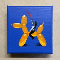 Image 1 of "Plain Art Rodeo" 1/1 Mini Canvas (royal blue)