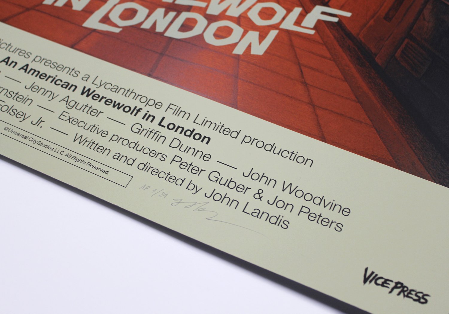 Image of An American Werewolf in London Variant
