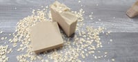 Banana oat milk and oatmeal soap