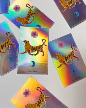Image of Happy Tiger Stickers pack