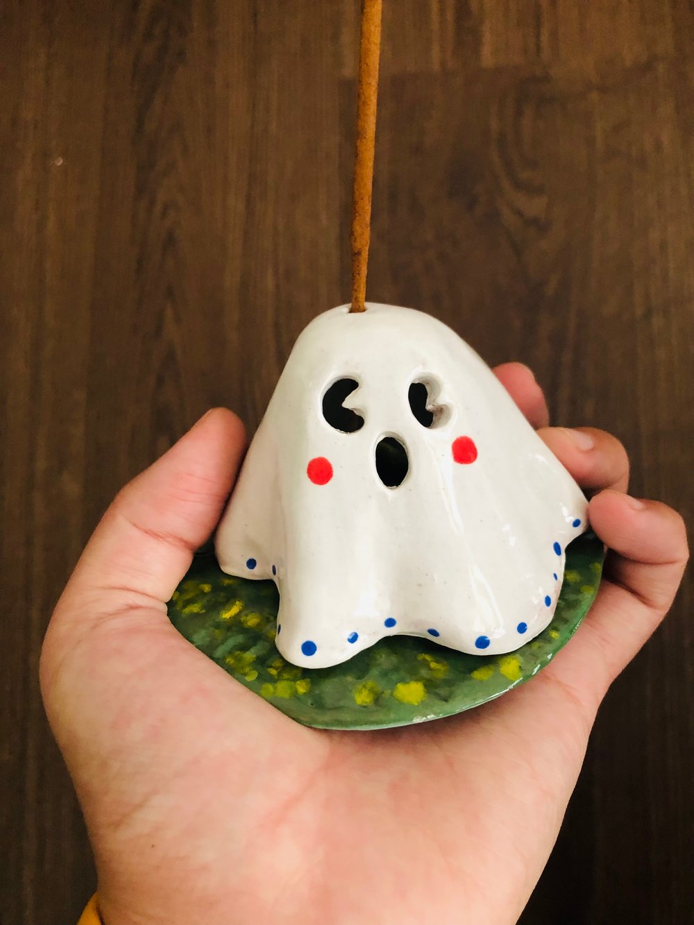 Image of Ghost Incense Holder