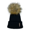 Black Faux Fur Pomskii