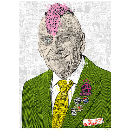 Image of PRINCE PHILIP Punk