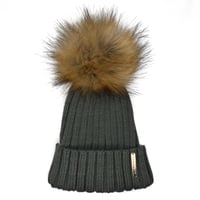 Ash Grey Faux Fur Pomskii