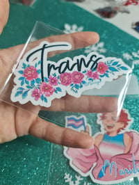 Image 3 of Lgbtq sticker set - trans 