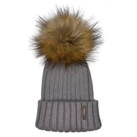 Pale Grey Faux Fur Pomskii