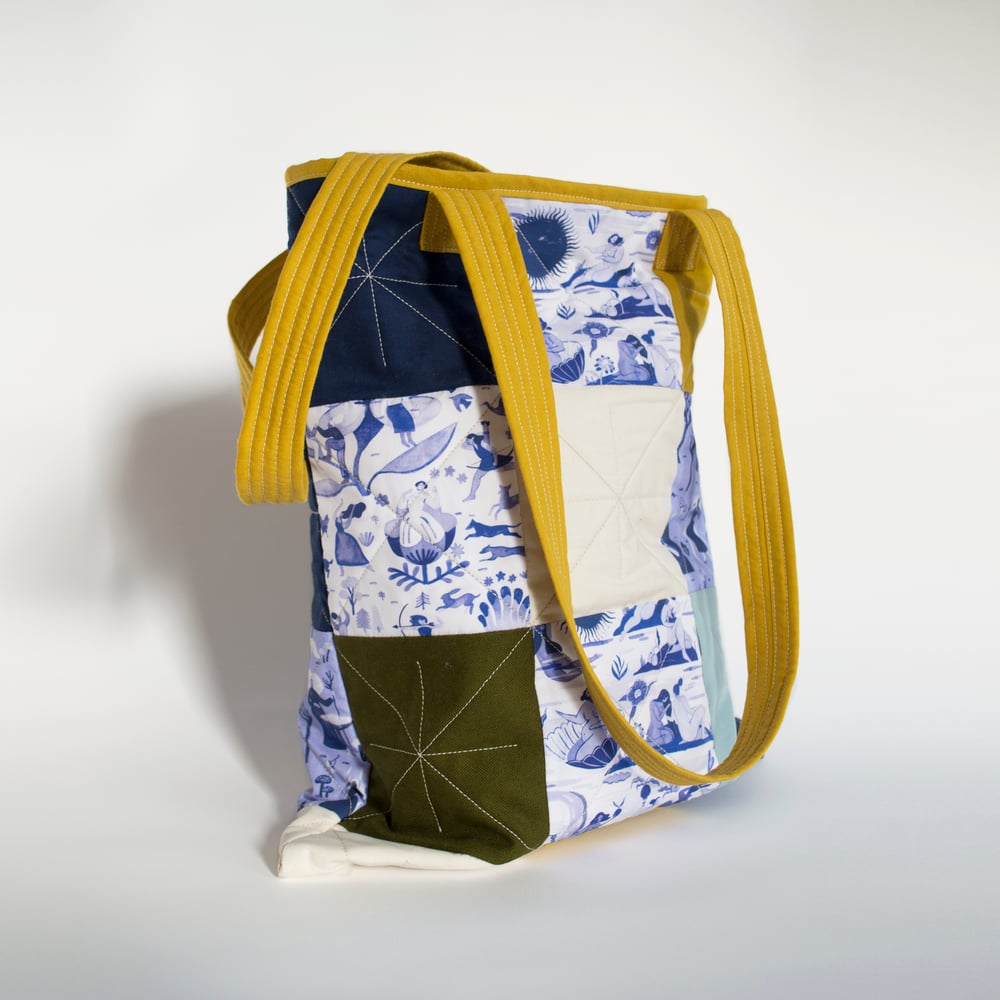 Image of Quilted Tote bag 