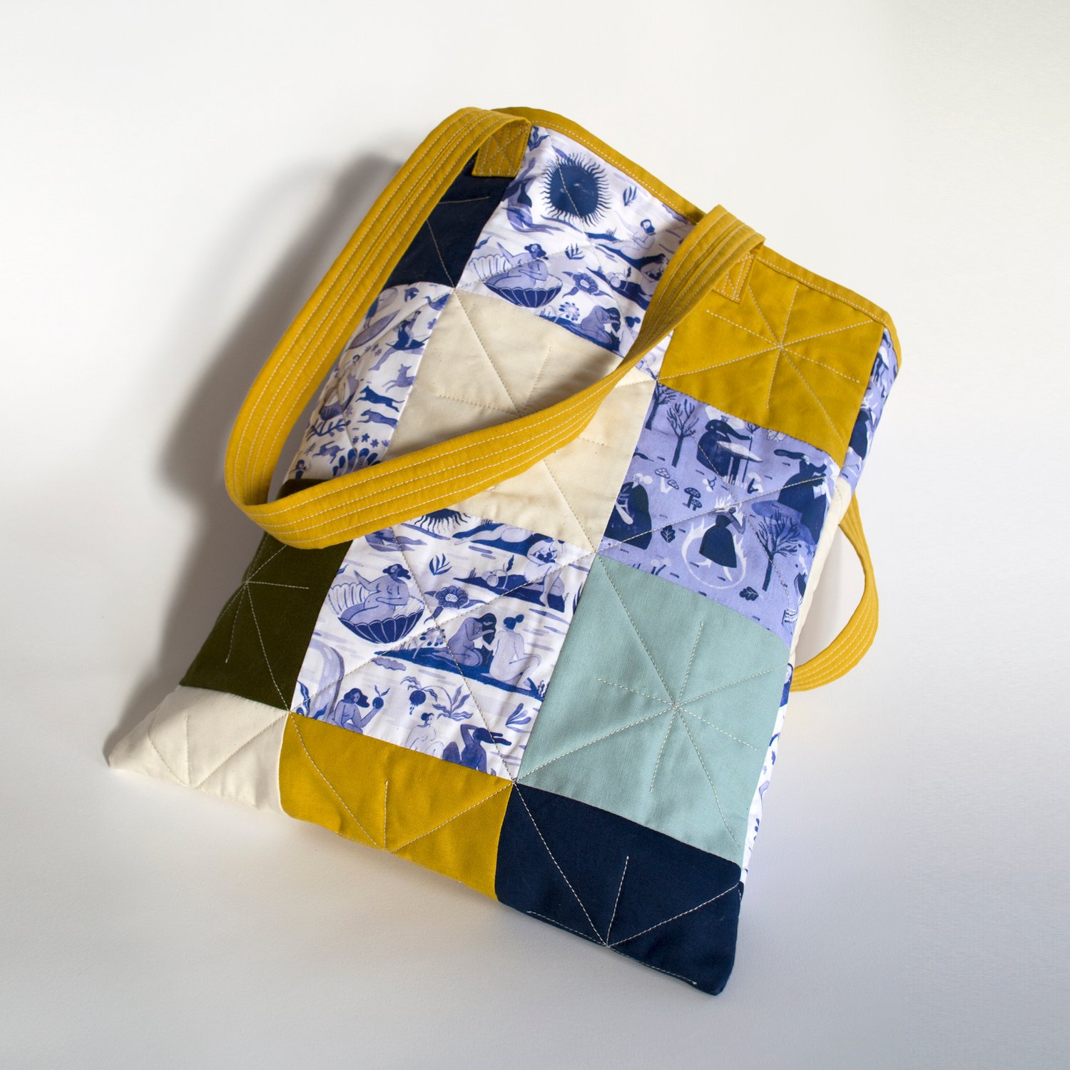 Image of Quilted Tote bag 