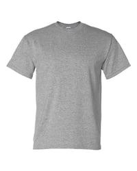 Image 2 of Adult S-2XL HS Mallard flight sport grey  8000 Gildan 50/50 short sleeve tee