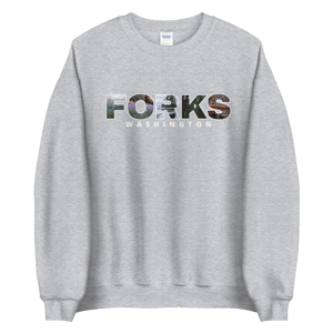 FORKS, WA Aesthetic Crewneck