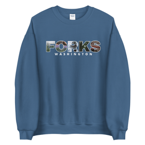 FORKS, WA Aesthetic Crewneck