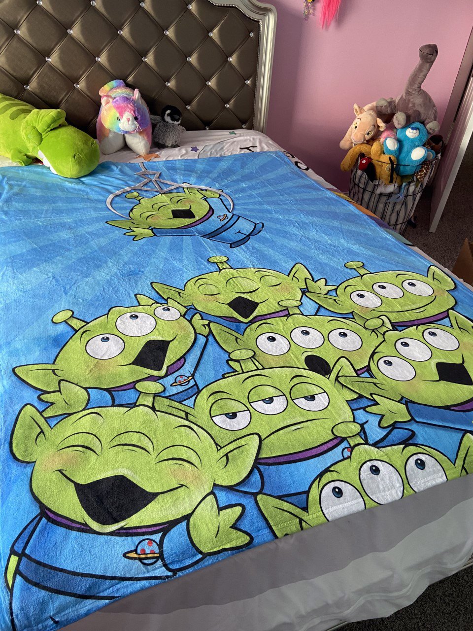 Image of Aliens or Toys 50"x60" Plush Blankets