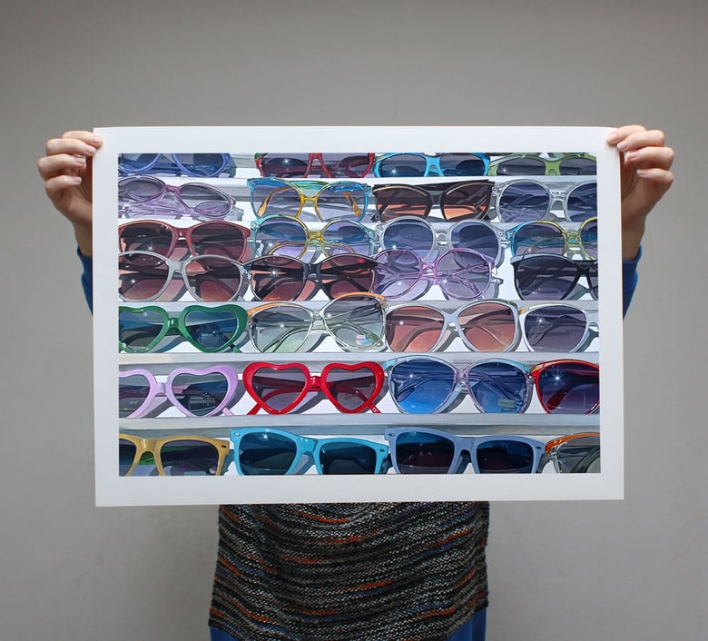 Image of 'Sunglasses' - Limited Edition Print - 65cm x 47.5cm