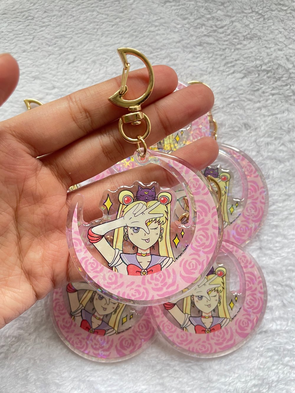 Image of Sailor "Moon" Keychain