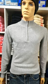 Image 3 of Regen Zip Neck Sweater