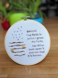 Behold the fields