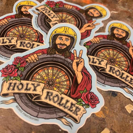 Image of Holy Roller Sticker
